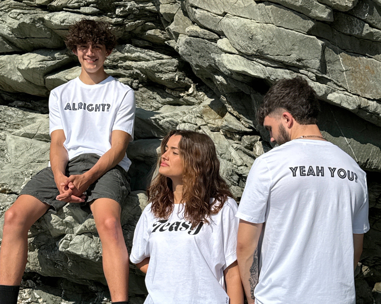 TEASY BOXY T-SHIRT - WHITE