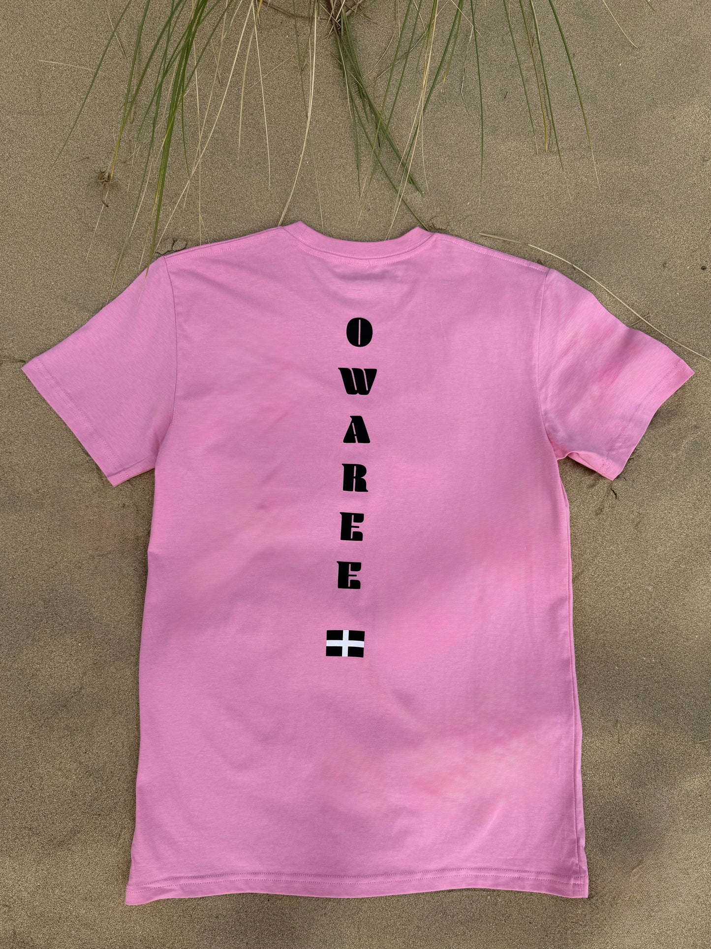 OWAREE (HOW ARE YOU) UNISEX T-SHIRT - PINK